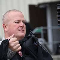 Ein georgischer Soldat mit der 32. georgischen Infanterie