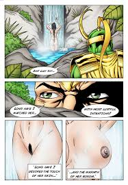 Lady Sif Seduced by Loki and Thor (Leando) | 18+ Porn Comics