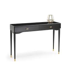 Novani Console Table With 2 Drawers Console Table Black Console Table Narrow Console Table