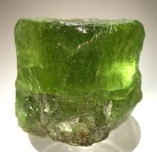 Libutron Olivine C Fine Mineral Galleries Irocks Com A Deeply Colored Lime Gree Minerals And Gemstones Crystals And Gemstones Stones And Crystals