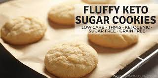They may also serve as design elements for the flat, they cheer me up whenever i look at them so i try not to eat them up too quickly. Fluffy Keto Sugar Cookies Thm S Low Carb Ketogenic Sugar Free Grain Free
