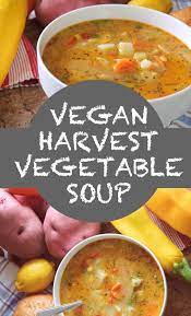 Comforting Fall Soup With Coconut Milk Recipe Vegan Vegetable Soup Vegan Recipes Healthy Creamy Vegetable Soups