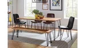 Westelm.com has been visited by 100k+ users in the past month Thunder Modern Rustic Dining Table