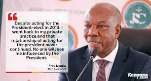 Besides having 41 years of legal experience, ngatia's work in the early days. Hac5v4evduzvm