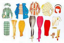 Oder ihr malt die bastelvorlage in eurer lieblingsfarbe aus und fertig ist eure fledermaus. Http Www Puppenhausmuseum De Anziehpuppen 60er Html Papierpuppen Puppen Basteln