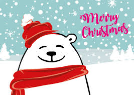 Als standardkonfektion bieten wir an der mastseite eine stabile gurtbandeinfassung. Postkarte A6 Weihnachten Merry Christmas Bar Mit Mutze Ceres Webshop