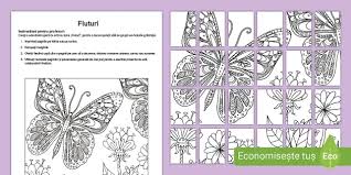 ⭐⭐⭐ aici găsiți planșe și desene cu literele alfabetului de colorat pentru copii. Lucrare ColectivÄƒ Desene De Colorat Cu Fluturi Twinkl Ro