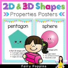 Maybe you would like to learn more about one of these? Shape Posters Properties Of 2d 3d Shapes By Fairy Poppins Tpt