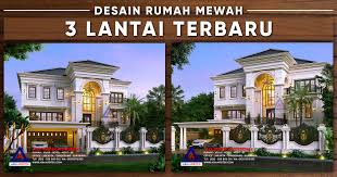 Pada desain rumah yang satu ini, jendelanya tidak berbentuk persegi panjang. Top 17 Contoh Unik Desain Rumah Klasik Mewah 3 Lantai Rumahklik Com