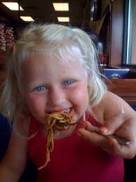 Pretty soon this kid won't need a menu. 📷: Facebook user Savannah G.