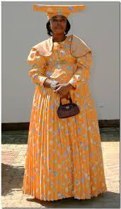 Women of the herero tribe of namibia in traditional patchwork dresses. Botswana Cultural Dress Traditional Outfits Traditional Dresses Fashion
