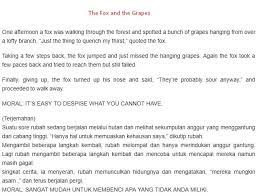 14 Cerpen Dalam Bahasa Inggris Dan Artinya Untuk Story Telling