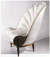 A Fabulous Shell Shaped Chair Designed By Paul Iribe Circa 1913 Art Deco Chair Deco Chairs Art Deco Furniture
