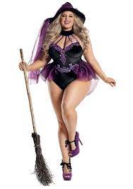 Womens Sexy Plus Size Sugar Plum Witch Costume - Walmart.com