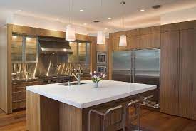 World kitchen cabinets and vanities corporation. Contemporary Eucalyptus Kitchen
