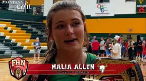 Hear from The FAN Show Player of the Game, Malia Allen!, .,  @montanaeditofficial, ., @maliaallen05 @cmrhighschool @cmr_rustler_pride  #montana #406 #greatfalls #bigskycountry #cmr #rustlers ...