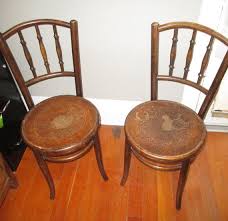 Fischel Antique Bistro Chairs Set 2 Price Includes Both Etsy Chair Bistro Chairs Chair Set