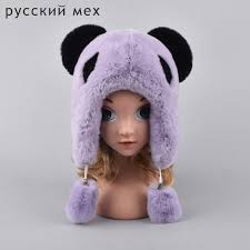 Každý den jsou přidávány tisíce nových kvalitních obrázků. Rex Rabbit Fur Children S Fur Hat Winter Cartoon Cute Real Rex Rabbit Warm Hat Hats Clothing Shoes Accessories