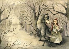 The Wolf That Fell In Love With Little Red Riding Hood English Rose Colligan Red Riding Hood Art Red Riding Hood Little Red Riding Hood