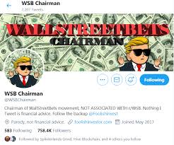 Following a tweet from wsb chairman, unaffiliated with the popular subreddit, inquiring about the meme cryptocurrency dogecoin prices went haywire. Vjdj8n03b4mu2m
