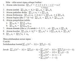 Maybe you would like to learn more about one of these? Bank Soal Notasi Sigma Kelas 11 Masnurul