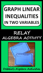 Which linear inequality is represented by the graph? Graph Linear Inequalities In Two Variables Relay Digital Distance Learning Graphing Linear Inequalities Linear Inequalities Quadratics
