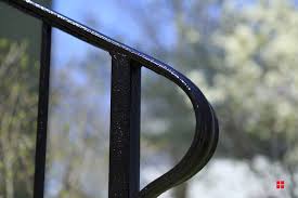 Because you already applied the primer, you can use any type of paint you want. Porch Railing Refresh With Stops Rust Spray Paint