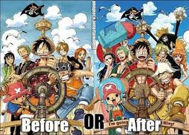 Strawhats Before Or After Timeskip One Piece Anime One Piece Crew One Piece Manga