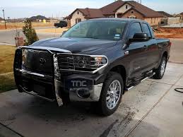 Grille guards & grilles for your 2015 toyota tundra. 2007 2013 Toyota Tundra Brush Guard Stainless Steel Grill Guard Ebay