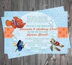 Finding Nemo Baby Shower Invitation Finding Nemo Baby Shower Nemo Baby Shower Baby Shower