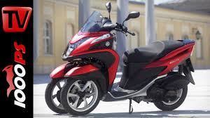 Yamaha Tricity Test 2016 Onboard Fahrverhalten Dreirad Roller Unsturzbar Youtube