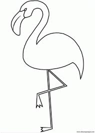 Dibujos De Flamencos Para Colorear