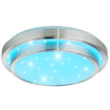 Hallo verkaufe hier eine verpackte nagelneue led deckenleuchte von. Rgb Led Deckenlampe Mit Sternenhimmel Effekt D 41 Cm Ina Ii Etc Shop