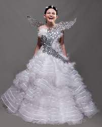 Katniss Wedding Gown Wings Wedding Dress Costume Katniss Costume Wedding Flower Girl Dresses