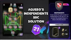 Bienvenidos a la página oficial del club atlético. Aguero Independiente Cheap Sbc Solution Madfut 21 Youtube