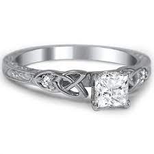Custom Claddagh Ring With Scrollwork Celtic Rings Women Rose Gold Wedding Band Diamond Celtic Wedding Rings