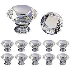 Looking for more ways to add useability to your kitchen? Tlbtek 10 Pcs 30mm Diamond Glass Decorative Cabinet Dresser Knobs Set Mini Cupboard Handles Pack Faceted Crystal Drawer Pulls Bulk Kit For Furniture Bathroom Kitchen Desk Laundry Buy Online In Bahamas At Bahamas Desertcart Com