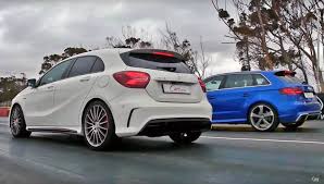 Http Wheelz Me Audi Rs3 Vs Mercedes Amg A45 أودي ار اس 3 هاتشباك تتواجه مع مرسيدس اي ام جي اي 45 من سيتفوق Audi Audirs3 Rs3 Audi Rs3 Mercedes Amg Audi
