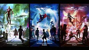 Disney California Adventure Lands A Marvel Themed Land Avengers Poster Disney California Adventure Adventure Marvel