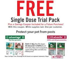 Free K9 Advantix Ii Or Advantage With Coupon At The Pet Supermarket Pet Supermarket Free Singles Pets