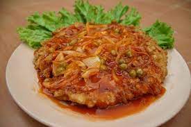 Sang Kodok Resep Fuyunghai Seafood Bahan Dan Bumbu 7 Butir Telur Ayam 150 Gram Daging Kepiting Rajungan Rebus Kalengan 75 Gram Udang Kupas Dicincang Kasar 3 Siung Bawang Putih Dicincang Halus 50