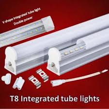 Fluorescent lights are the traditional choice for garage spaces. 6 Pack 4ft Led Shop Light Daylight Fixture Troffer Ceiling Lights Garage 6500k Lamps Lighting Ceiling Fans Home Garden