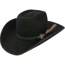 Resistol 4x Black Holt Felt Cowboy Hat Felt Cowboy Hats Cowboy Hats Black Cowboy Hat