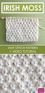 Check spelling or type a new query. How To Knit The Irish Moss Stitch Pattern With Studio Knit Moss Stitch Pattern Irish Moss Stitch Knit Stitch Patterns