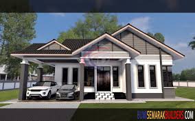 Reka bentuk rumah banglo 1 tingkat yg comel berkongsi via hiasanrumahteres.blogspot.com. Bina Rumah Banglo Bumi Semarak Builders