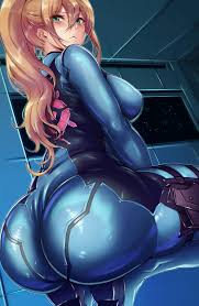 Zero Suit Samus Booty [Metroid] (Shanbenh) : rrule34