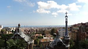The guell park, with an area of 17 hectares, is above all a garden. Park Guell Barcelona Spain Atlas Obscura
