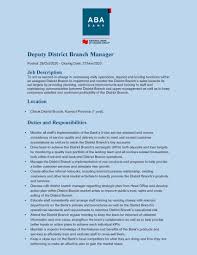 Do you enjoy leading a small team and coaching them to have a. Deputy District Branch Manager From Advanced Bank Of Asia Limited