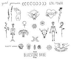 Bluestonebabe Flash Hand Poked Tattoos Hand Poked Tattoo Poke Tattoo Stick Poke Tattoo