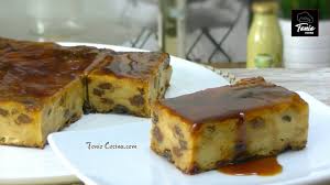 Pudin De Pan Jugoso Receta Facil Paso A Paso Toniococina Pudin De Pan Pan Receta Facil Budin De Pan Receta